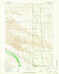Torrington SE Wyoming Historical topographic map, 1:24000 scale, 7.5 X 7.5 Minute, Year 1963