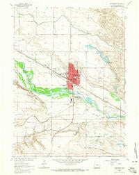 Torrington Wyoming Historical topographic map, 1:24000 scale, 7.5 X 7.5 Minute, Year 1963