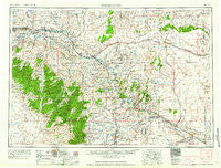 Torrington Wyoming Historical topographic map, 1:250000 scale, 1 X 2 Degree, Year 1958
