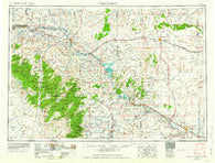 Torrington Wyoming Historical topographic map, 1:250000 scale, 1 X 2 Degree, Year 1954