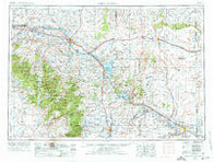Torrington Wyoming Historical topographic map, 1:250000 scale, 1 X 2 Degree, Year 1954