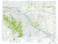 Torrington Wyoming Historical topographic map, 1:250000 scale, 1 X 2 Degree, Year 1954