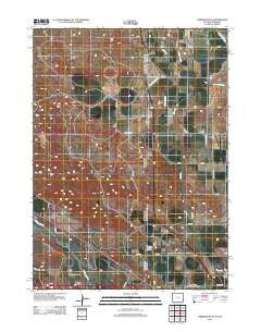 Torrington SE Wyoming Historical topographic map, 1:24000 scale, 7.5 X 7.5 Minute, Year 2012