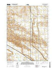 Torrington SE Wyoming Current topographic map, 1:24000 scale, 7.5 X 7.5 Minute, Year 2015