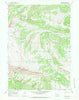 Tosi Peak Wyoming Historical topographic map, 1:24000 scale, 7.5 X 7.5 Minute, Year 1967