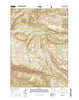 Tosi Peak Wyoming Current topographic map, 1:24000 scale, 7.5 X 7.5 Minute, Year 2015