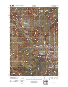 Tower Junction Wyoming Historical topographic map, 1:24000 scale, 7.5 X 7.5 Minute, Year 2011