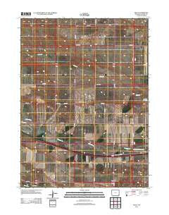 Tracy Wyoming Historical topographic map, 1:24000 scale, 7.5 X 7.5 Minute, Year 2012