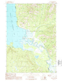 Trail Lake Wyoming Historical topographic map, 1:24000 scale, 7.5 X 7.5 Minute, Year 1989