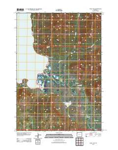 Trail Lake Wyoming Historical topographic map, 1:24000 scale, 7.5 X 7.5 Minute, Year 2012