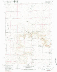 Tremain Wyoming Historical topographic map, 1:24000 scale, 7.5 X 7.5 Minute, Year 1960