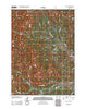 Triple Peak Wyoming Historical topographic map, 1:24000 scale, 7.5 X 7.5 Minute, Year 2012