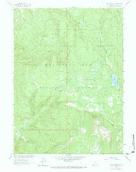 Turpin Reservoir Wyoming Historical topographic map, 1:24000 scale, 7.5 X 7.5 Minute, Year 1961