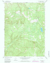 Turpin Reservoir Wyoming Historical topographic map, 1:24000 scale, 7.5 X 7.5 Minute, Year 1961