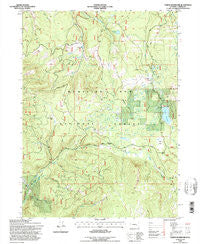 Turpin Reservoir Wyoming Historical topographic map, 1:24000 scale, 7.5 X 7.5 Minute, Year 1992