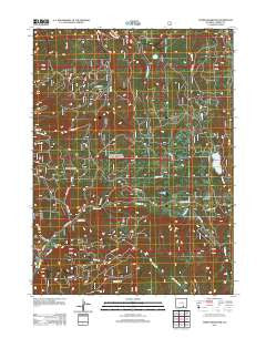Turpin Reservoir Wyoming Historical topographic map, 1:24000 scale, 7.5 X 7.5 Minute, Year 2012