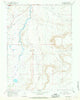 Turtle Hill Wyoming Historical topographic map, 1:24000 scale, 7.5 X 7.5 Minute, Year 1965