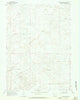 Twelvemile Knoll Wyoming Historical topographic map, 1:24000 scale, 7.5 X 7.5 Minute, Year 1968