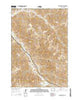 Twentymile Butte Wyoming Current topographic map, 1:24000 scale, 7.5 X 7.5 Minute, Year 2015