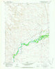 Two Buttes Reservoir Wyoming Historical topographic map, 1:24000 scale, 7.5 X 7.5 Minute, Year 1964