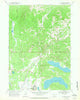 Two Ocean Lake Wyoming Historical topographic map, 1:24000 scale, 7.5 X 7.5 Minute, Year 1968