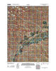 Two Buttes Reservoir Wyoming Historical topographic map, 1:24000 scale, 7.5 X 7.5 Minute, Year 2012