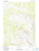 Union Peak Wyoming Historical topographic map, 1:24000 scale, 7.5 X 7.5 Minute, Year 1968