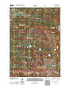 Union Peak Wyoming Historical topographic map, 1:24000 scale, 7.5 X 7.5 Minute, Year 2012