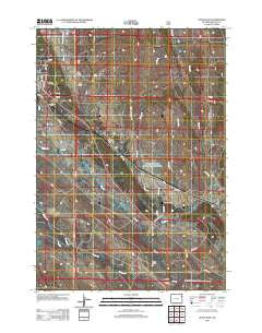 Upton East Wyoming Historical topographic map, 1:24000 scale, 7.5 X 7.5 Minute, Year 2012