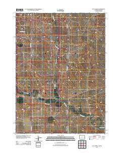 Van Tassell Wyoming Historical topographic map, 1:24000 scale, 7.5 X 7.5 Minute, Year 2012
