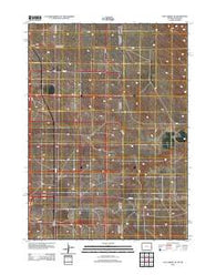 Van Tassell SE Wyoming Historical topographic map, 1:24000 scale, 7.5 X 7.5 Minute, Year 2012