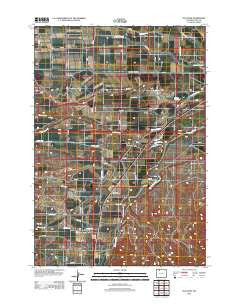 Vocation Wyoming Historical topographic map, 1:24000 scale, 7.5 X 7.5 Minute, Year 2012