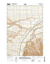 Vocation Wyoming Current topographic map, 1:24000 scale, 7.5 X 7.5 Minute, Year 2015