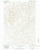 Wagonhound Creek NE Wyoming Historical topographic map, 1:24000 scale, 7.5 X 7.5 Minute, Year 1981