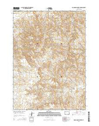 Wagonhound Creek NE Wyoming Current topographic map, 1:24000 scale, 7.5 X 7.5 Minute, Year 2015