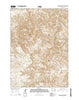Wagonhound Creek NE Wyoming Current topographic map, 1:24000 scale, 7.5 X 7.5 Minute, Year 2015