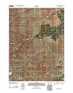 Walck Ranch Wyoming Historical topographic map, 1:24000 scale, 7.5 X 7.5 Minute, Year 2012