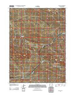 Walcott Wyoming Historical topographic map, 1:24000 scale, 7.5 X 7.5 Minute, Year 2012