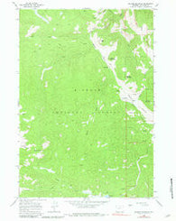Walker Mountain Wyoming Historical topographic map, 1:24000 scale, 7.5 X 7.5 Minute, Year 1964