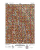 Wall Creek Wyoming Historical topographic map, 1:24000 scale, 7.5 X 7.5 Minute, Year 2012