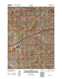 Wamsutter Wyoming Historical topographic map, 1:24000 scale, 7.5 X 7.5 Minute, Year 2012