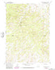 Warbonnet Peak Wyoming Historical topographic map, 1:24000 scale, 7.5 X 7.5 Minute, Year 1964