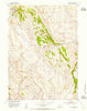 Weiser Pass Wyoming Historical topographic map, 1:24000 scale, 7.5 X 7.5 Minute, Year 1953