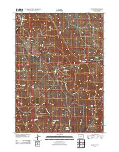 Weiser Pass Wyoming Historical topographic map, 1:24000 scale, 7.5 X 7.5 Minute, Year 2012