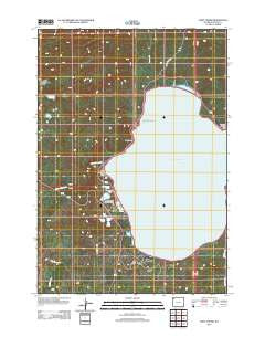 West Thumb Wyoming Historical topographic map, 1:24000 scale, 7.5 X 7.5 Minute, Year 2012