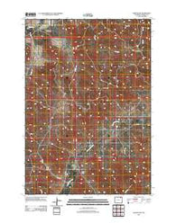 Weston SW Wyoming Historical topographic map, 1:24000 scale, 7.5 X 7.5 Minute, Year 2012