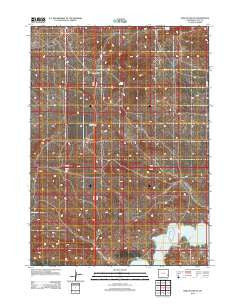 Wheatland NE Wyoming Historical topographic map, 1:24000 scale, 7.5 X 7.5 Minute, Year 2012