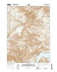 Wheatland NE Wyoming Current topographic map, 1:24000 scale, 7.5 X 7.5 Minute, Year 2015