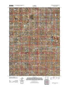 Whipple Hollow Wyoming Historical topographic map, 1:24000 scale, 7.5 X 7.5 Minute, Year 2012