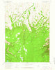 White Rock Canyon Wyoming Historical topographic map, 1:24000 scale, 7.5 X 7.5 Minute, Year 1958